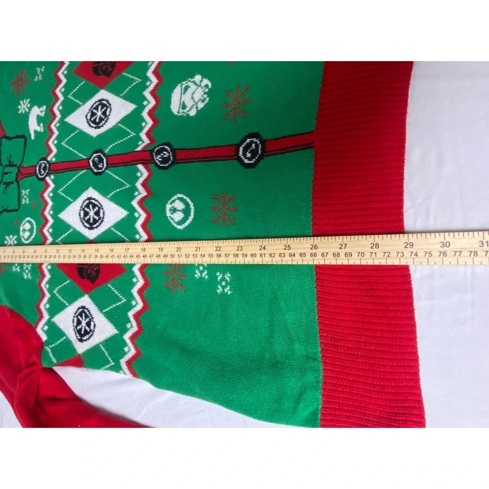Star Wars Ugly Christmas Sweater‎ XL Holiday Darth Vader Stormtrooper